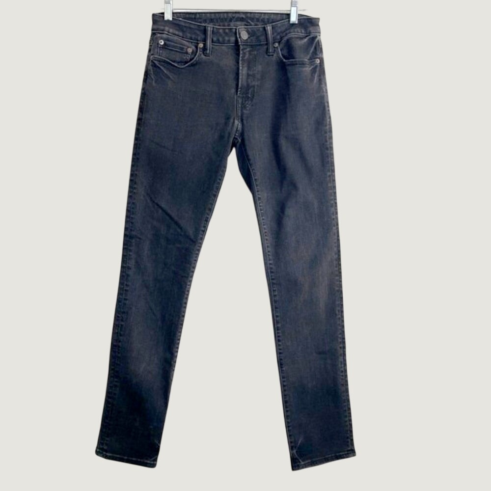 American Eagle Slim Straight Ne(x)t Level Flex Jeans Faded Black 30x34